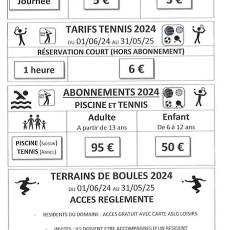 T3 Piscine Parking Apartment *